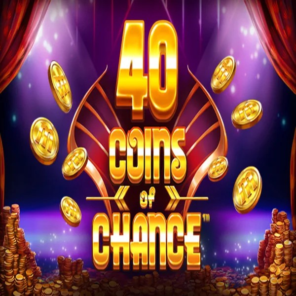 Official Slots logo: 40 Coins of Chance by SYNOT Games at NV5 Casino