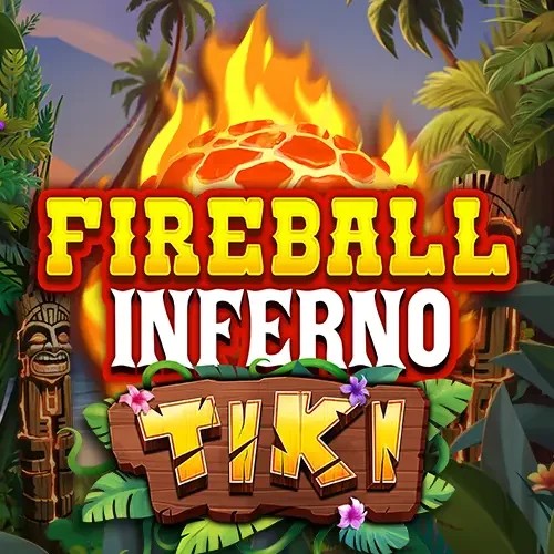 Fireball Inferno Tiki game by NetEnt – logo hosted on NV5 Casino