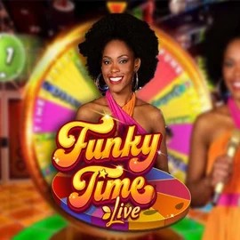 Funky Time game by Evolution – logo hosted on NV5 Casino