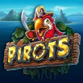 Pirots slot logo by ELK Studios at NV5 CasinoPirots